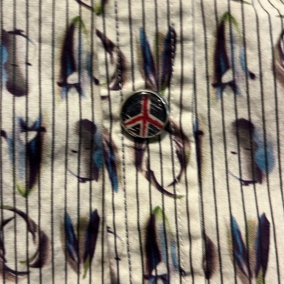 John Lennon size XL long sleeved shirt in 200% cotton excellent condition - Picture 3 of 12